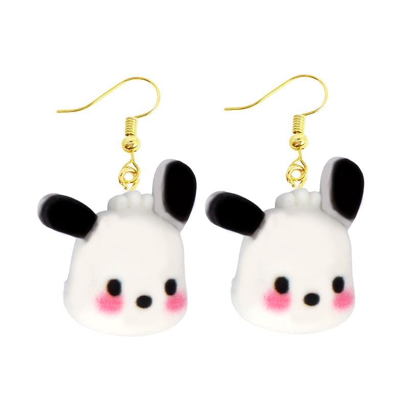 Cartoon Mouse Dangle Earrings Women Gifts Earring Cute Girls Eardrop Jewelry