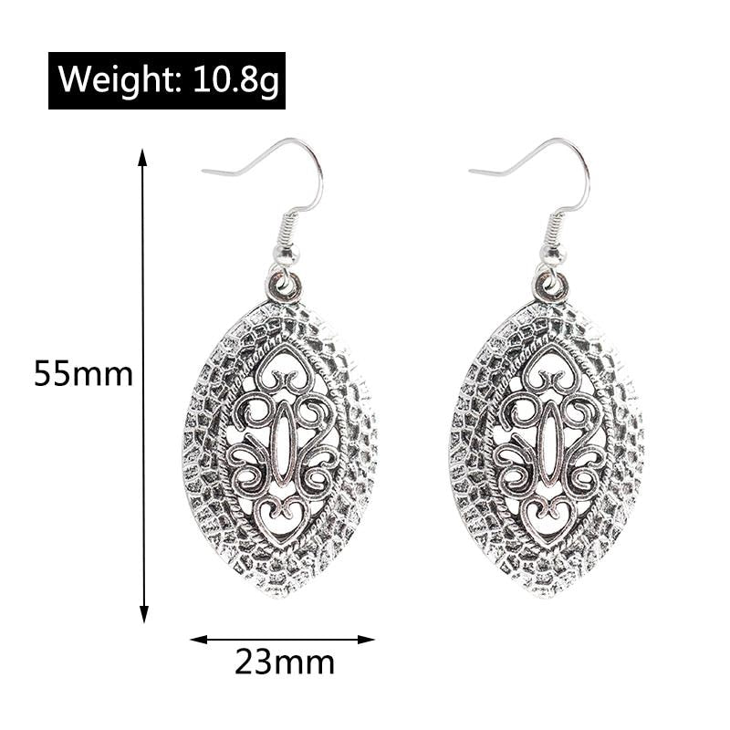 Hollow Geometric Shape Dangle Earrings Women Gifts Earring Cute Girls Eardrop