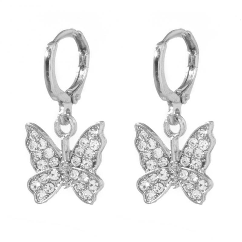 Cute Butterfly Decor Drop Earrings Jewelry For Women Fashion Accessories Trendy