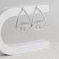 Triangle Eye Design Dangle Earrings for Fashion Stylish Jewelry Drop Earrings