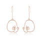 Retro Abstract Creative Drop Earrings Women Travel Fashion Cartoon Earrings