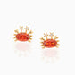 Mini Crab Stud Earrings Hip Hop Women Party Gift Jewelry Ear Fashion Pendant