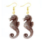 43 Styles Colorful Acrylic Animal Design Cartoon Dangle Earrings Women Gifts