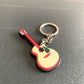 13 Styles Musical Instruments Silicone Pvc Soft Keychain Cartoon Small Gift