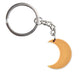 6 Styles Souvenir Gift Litter Star Rubber Keychain Cartoon Cloud Star Moon Key