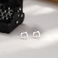 Cate Shape Minimalist Cute Stud Earrings Women Mini Ear Piercing Jewelry