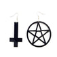49 Styles Acrylic Symbol Letter Drop Earrings Women Travel Fashion Cartoon