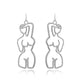 Petite Women Retro Abstract Drop Earrings Women Travel Fashion Cartoon Earrings