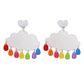 54 Styles Clouds Umbrella Octopus Milk Tea Leaves Geometric Acrylic Drop
