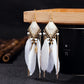 54 Styles Bohemian Long Feathers Tassel Dangle Earrings for Fashion Stylish