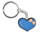 15 Styles Love Heart Couple Cute Keychain Cartoon Creative Gift Key Holder
