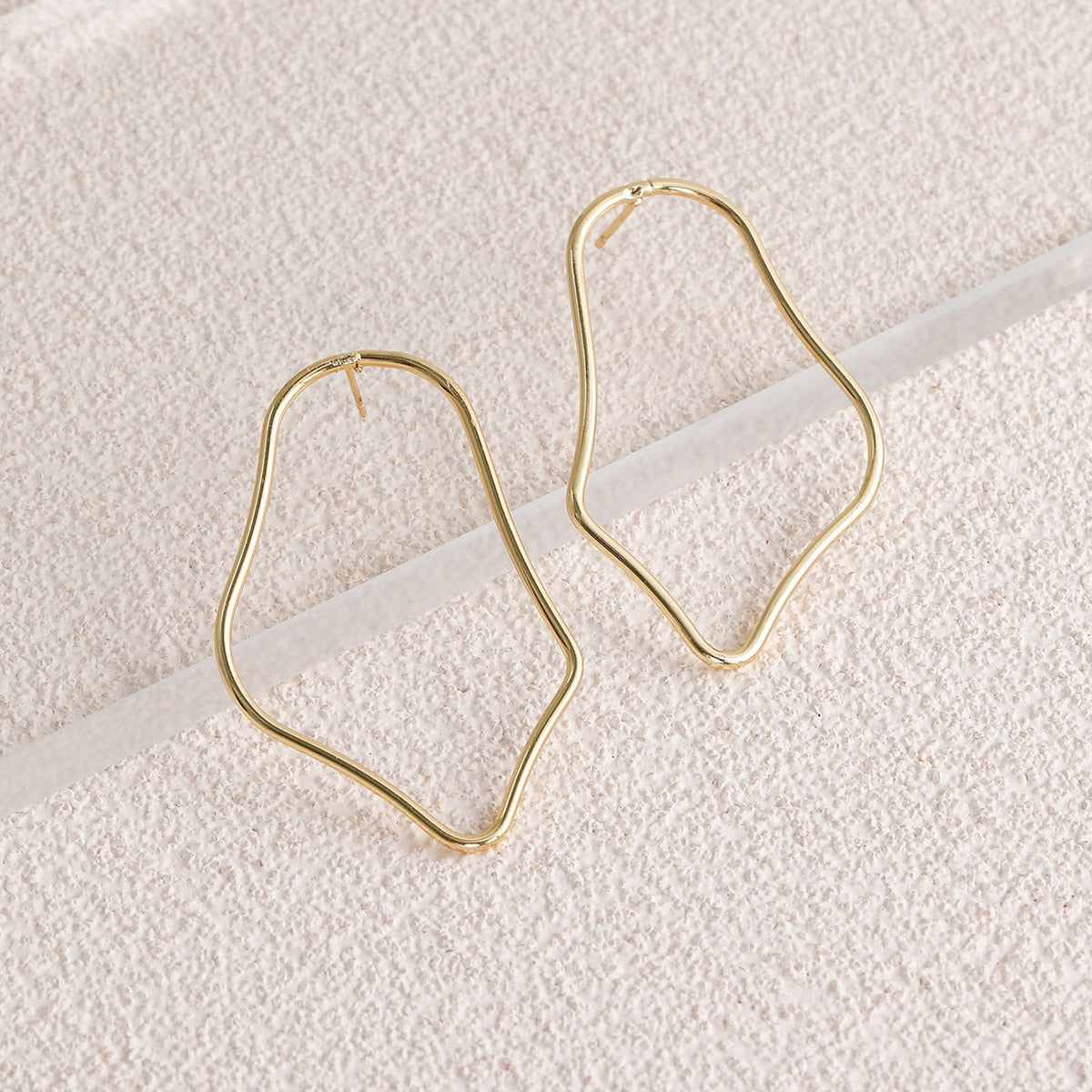 Irregular Shape Drop Earrings for Fashion Stylish Jewelry Drop Earrings