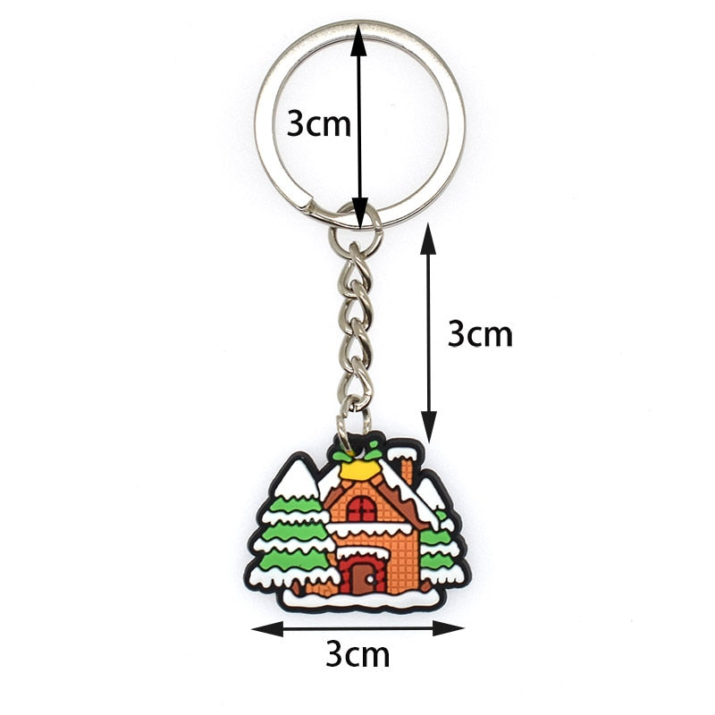 34 Styles Basketball Tennis Baseball Softball Keychain PVC Sports Pendant Key