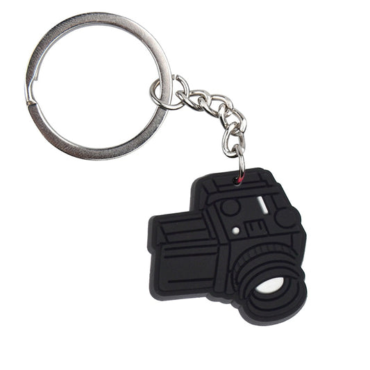 Black Camera Keychain Gift for Photographer Party Gift Cute Keyring Cartoon DIY