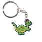 19 Styles Colorful Dinosaur Keyring Cartoon Keychains Souvenir Jewelry Bag
