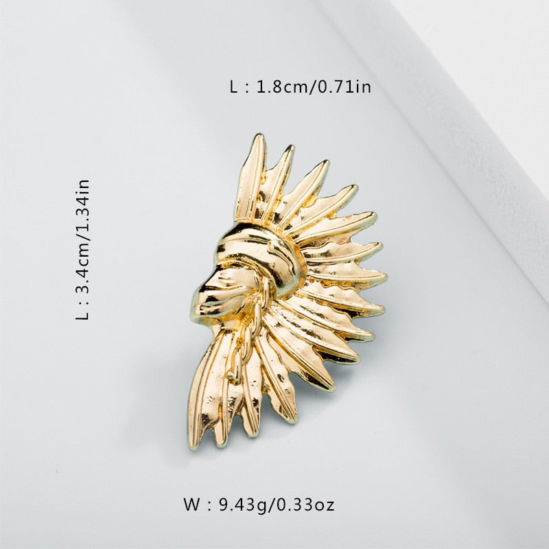 Retro Egyptian Pharaoh Stud Earrings For Women Trendy Glamor Girls Alloy Jewelry