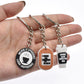 14 Styles PVC Coffee Lover Fan Caffeine Keychain Cartoon Key Ring Anime Pendant