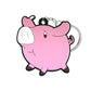 14 Styles Anime Keychain Cute Pigs Lovely Pink Animal Keyring Kids Toys Gadget