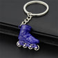 4 Styles Simulation Skates Keychain Toy Keyring Exquisite Bag Pendant Skating
