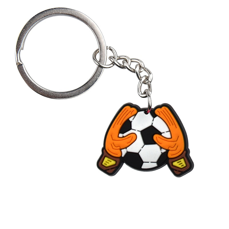 41 Styles Soccer Football Sport Keychain Soccer Fan Gift Party Gift Cute Keyring