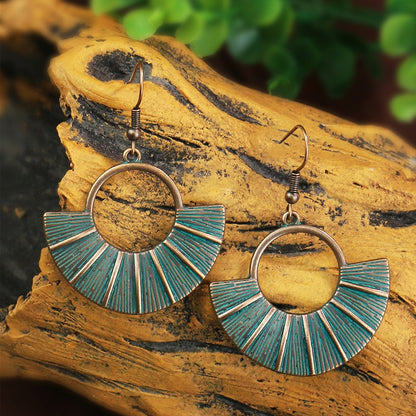 Boho C SHaped Dangle Earrings Women Party Wedding Jewelry Dangle Gifts Earrings