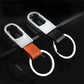 21 Styles PU Leather Keychains For Men Metal Waist Buckle Car Gentleman Business
