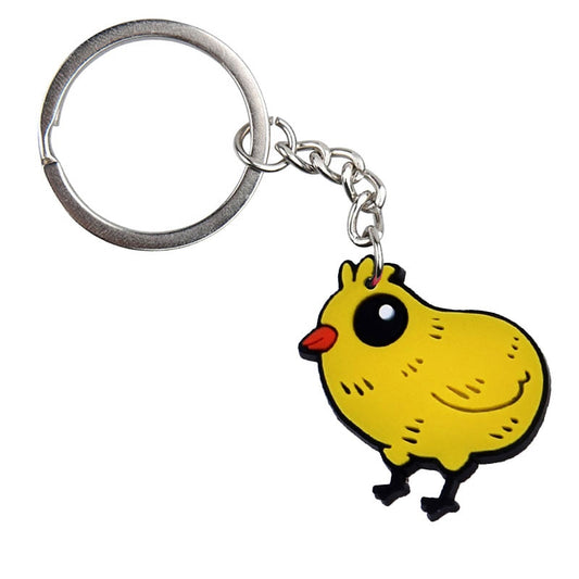 Yellow Chick Cute Animals Cartoon Keychain Lovely Shape Key Holder fit women men