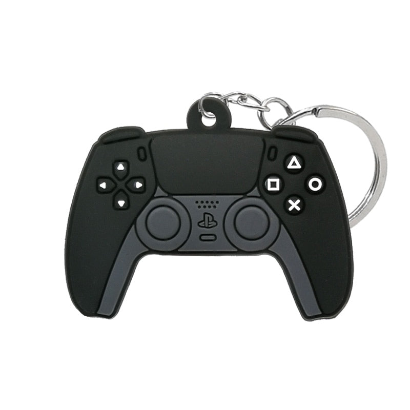 47 Styles Colorful Gamepad Joystick Keychain Cartoon Key Holder Car handbag