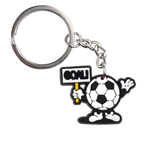 Soccer Ball Creative Keychain for Fan Party Gift Cute Keyring Cartoon DIY