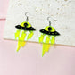 23 Styles Acrylic Astronaut Star Lightning Cat Spaceship Drop Earrings Women