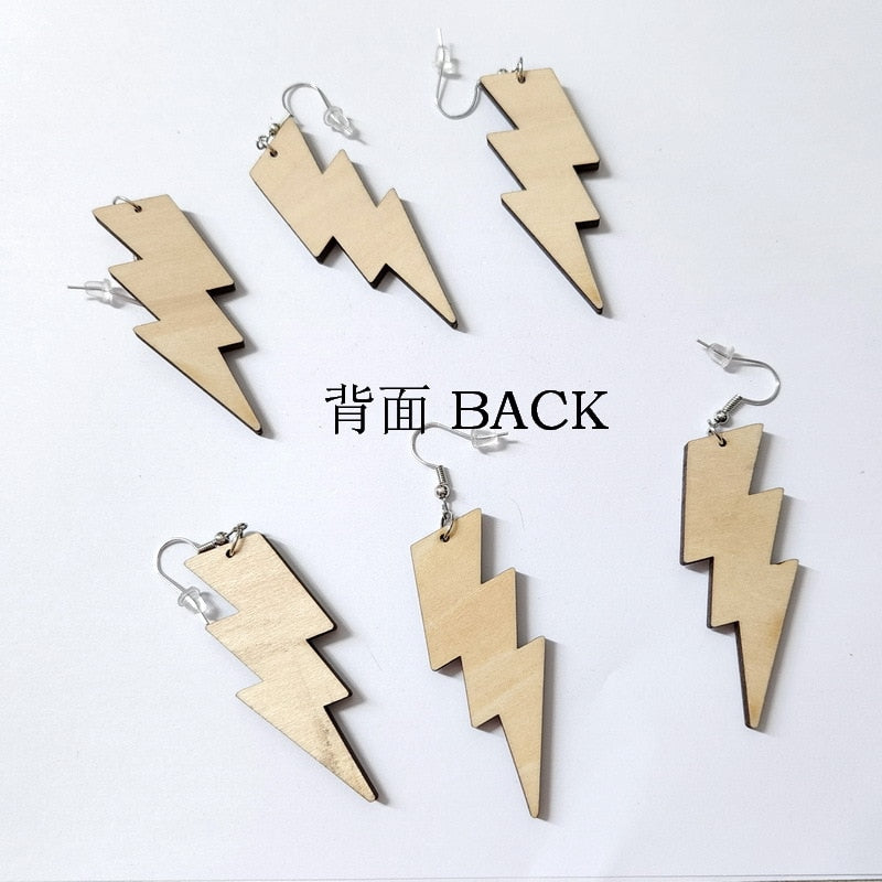 Baseball Lightning Dangle Earrings for Girls Women Birthday Gift Lovely Jewelry