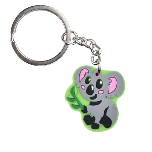 Koala Cute Animals Cartoon Keychain Lovely Shape Key Holder fit women men kids