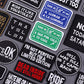 46 Styles Black Patch With Slogan Iron On Patches For Clothes DIY Embroidery