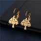 Mini Tree Pendant Drop Earrings Women Gifts Earring Cute Girls Eardrop Jewelry