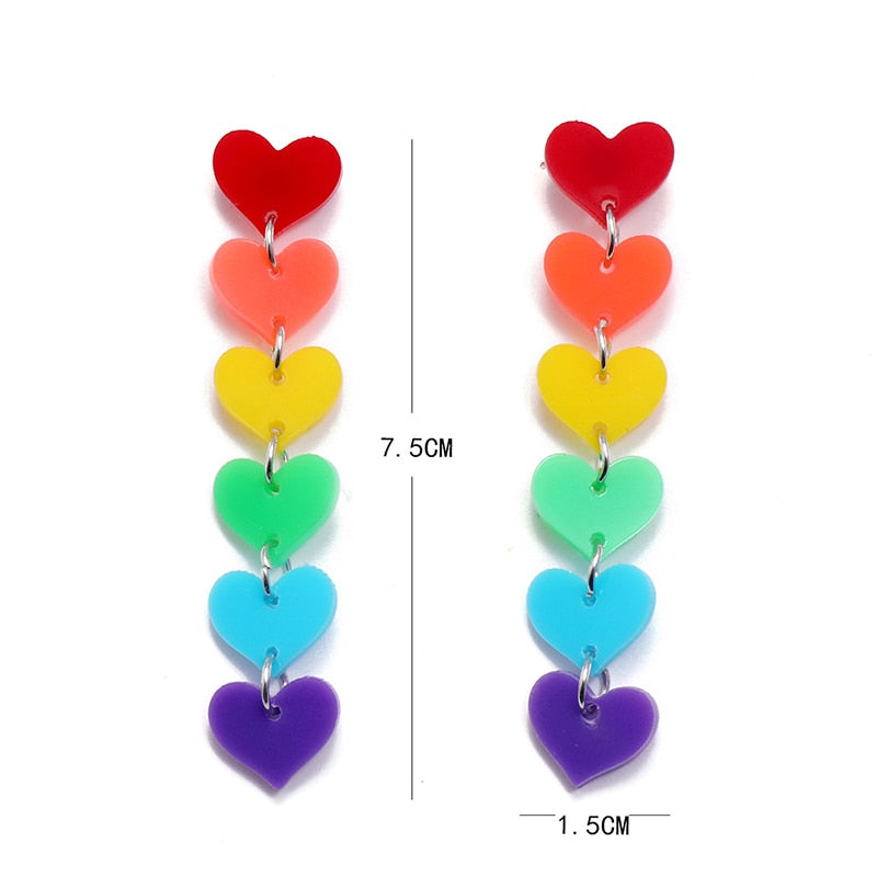 17 Styles Special Day Teddy Bear Sweet Heart Drop Earrings Women Creativity