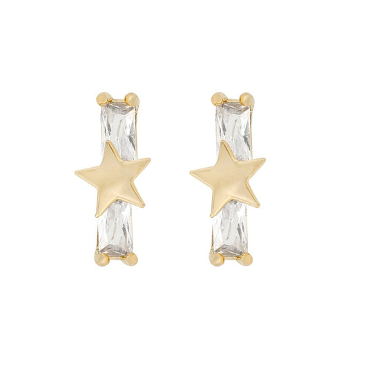 Mini Star Stud Earrings Hip Hop Women Party Gift Jewelry Ear Fashion Pendant