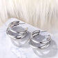 Metal Round Earrings for Women Vintage Hollow Statement Girls Jewelry Ear Stud