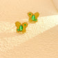 Crystal Butterfly Stud Earrings For Women Jewelry Fashion Women Earring Jewelry