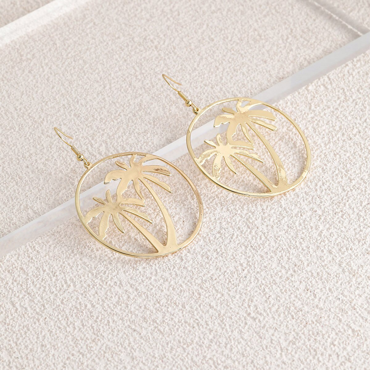 Palm Trees Tropical Dangle Earrings for Fashion Stylish Jewelry Drop Earrings