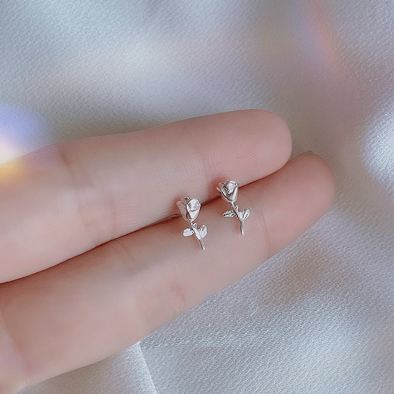 14 Styles Mini Cute Sheep Dolphin Moon Star Heart Rabbit Stud Earrings Women