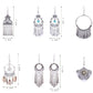 Circle with Tassels Dangling Drop Earrings Female Fashion Earrings Jewelry Gifts