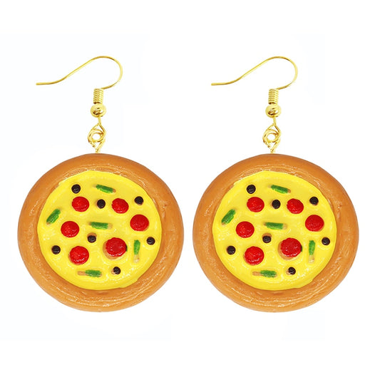 Soup Funny Cute Resin Food Drop Earrings Women Creativity Jewelry Cute Earring