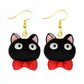 43 Styles Colorful Acrylic Animal Design Cartoon Dangle Earrings Women Gifts