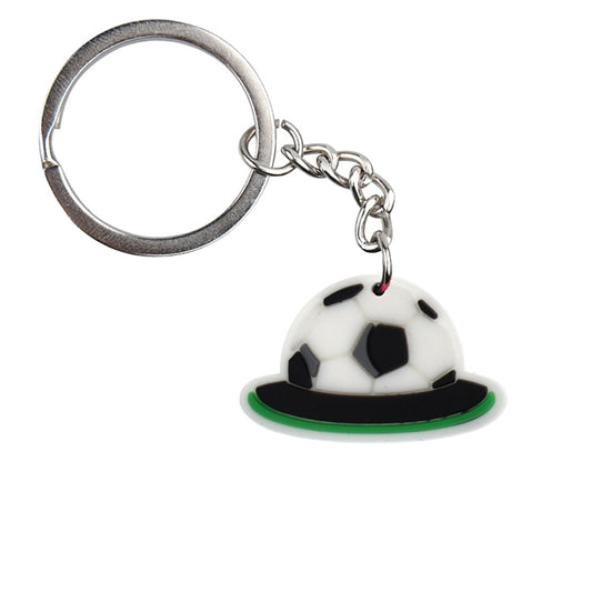 Ball Hat Football Soccer Fan Keychain Party Gift Cute Keyring Cartoon DIY