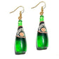 39 Styles Funny Design Bottles Dangle Drop Earrings Women Fashion Creative Art