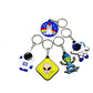 5 Styles Creative Magic Space series Keyring Cute Cartoon Style Keychains Bag
