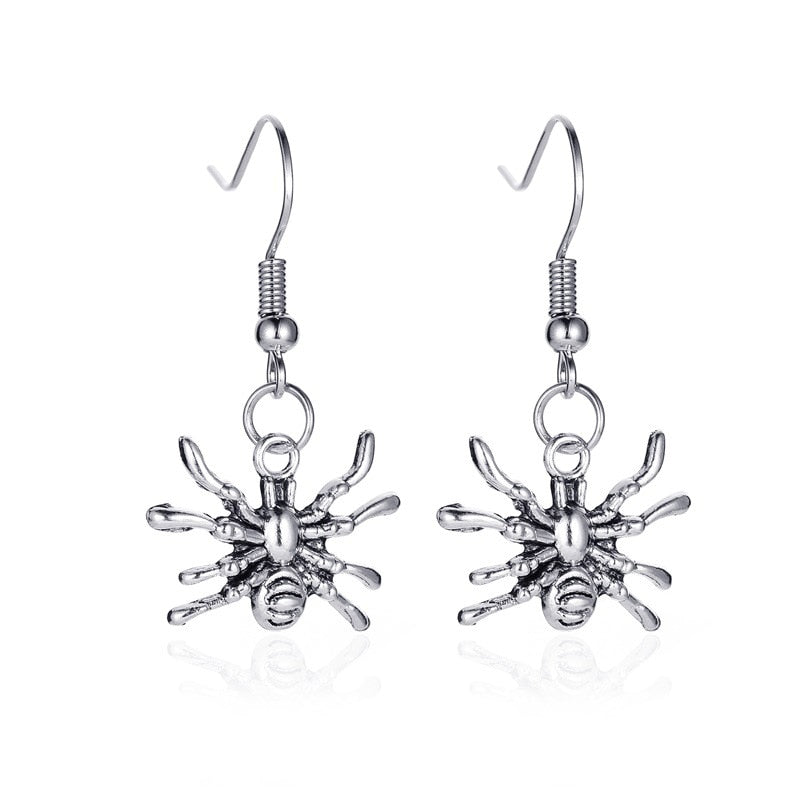 Spider Halloween Lady Cute Dangle Earrings for Women Jewelry Girls Earrings