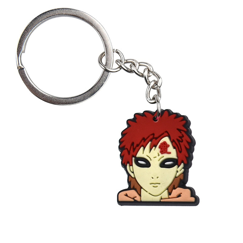 33 Styles Anime Narutos Red Cloud Keychain Vintage Figure Key Chain Goth Fashion