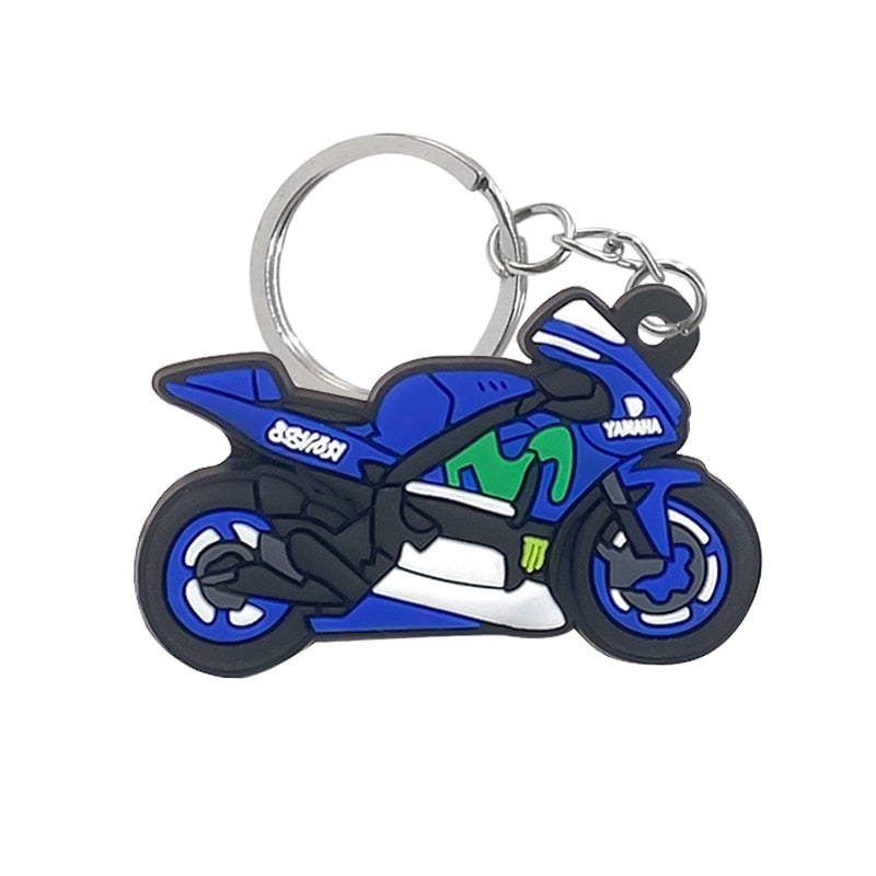 21 Styles PVC Vehicle Series Keychain Cute Keyring Car Key Accessories Gadget