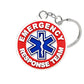 13 Styles PVC Cute Medicine Key Chain Lovely Gift for Medical Worker Key Ring